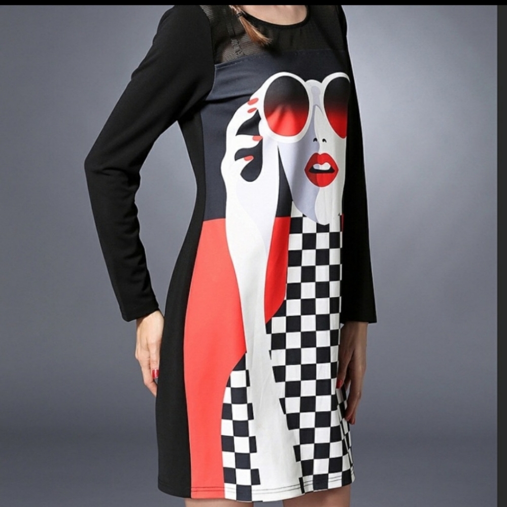 Coeur de Vague Fashionista Shift Dress - Picture 3 of 8